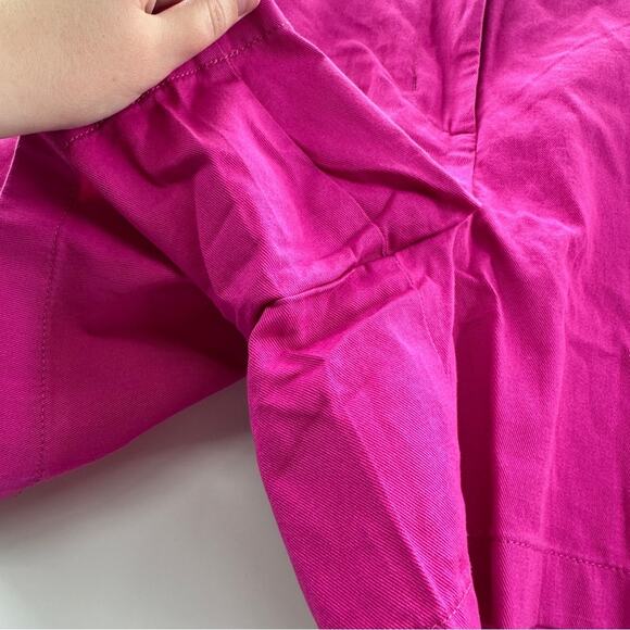 J. Crew Factory 5" Classic Chino Shorts in Soft Azalea Pink Sz 14 NEW - Picture 5 of 11